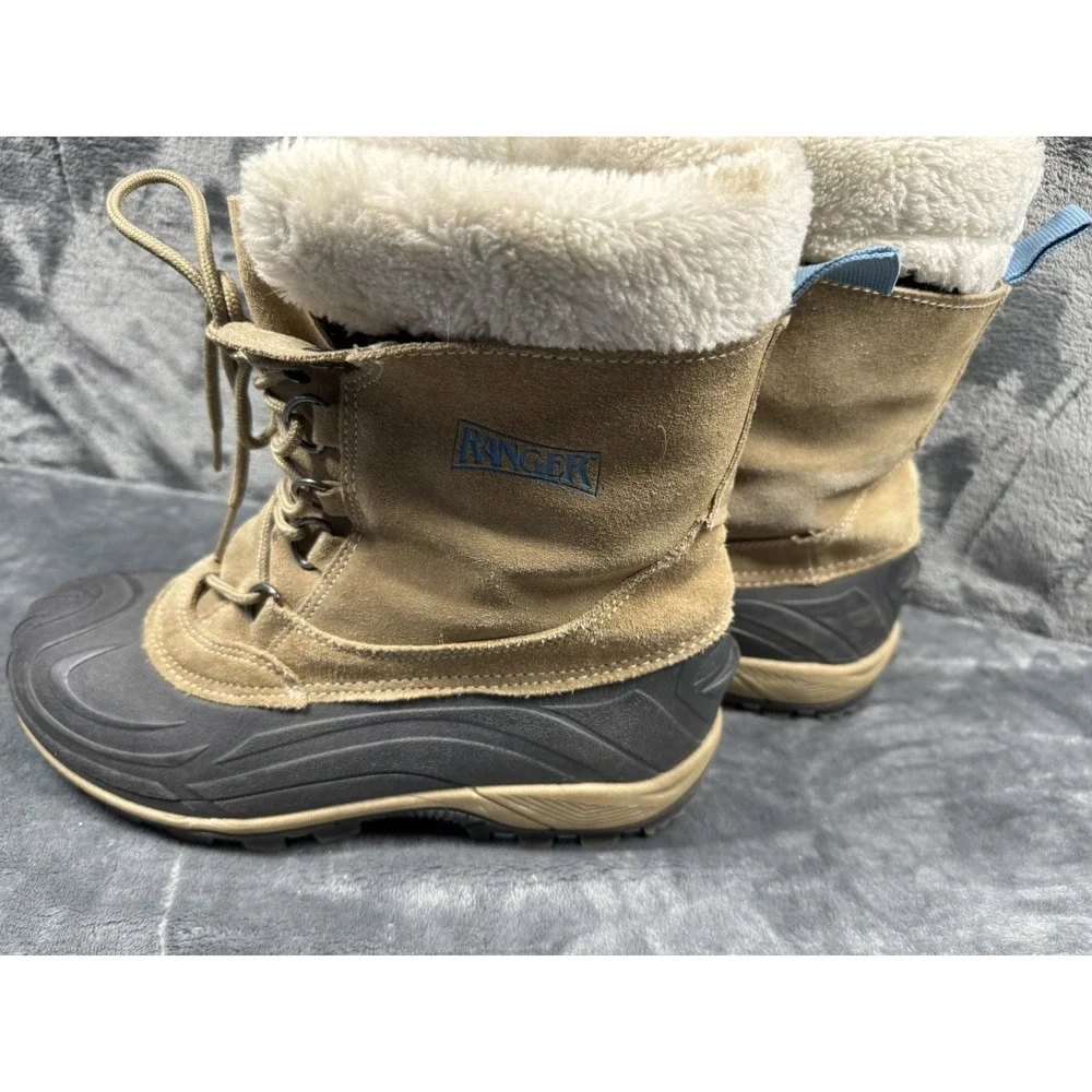 Ranger Women's 9 Winter Snow Boots With Removable‎ Liners Faux Fur Thermolite